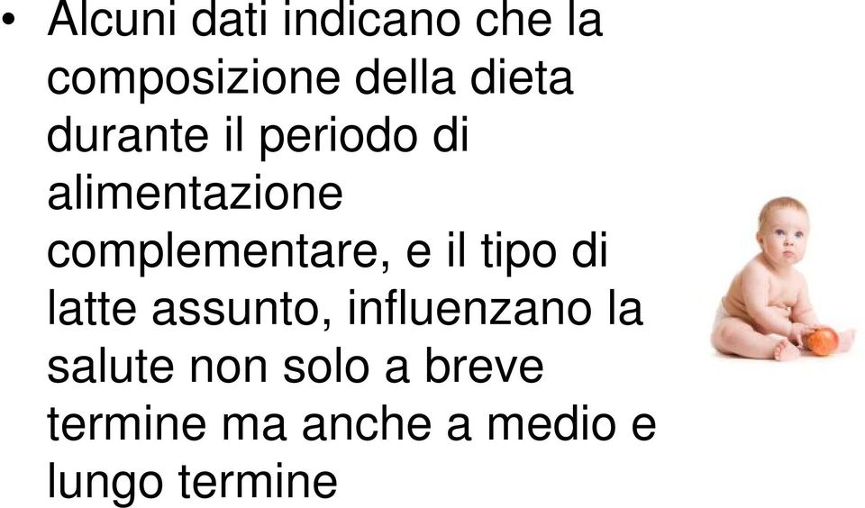 il tipo di latte assunto, influenzano la salute non