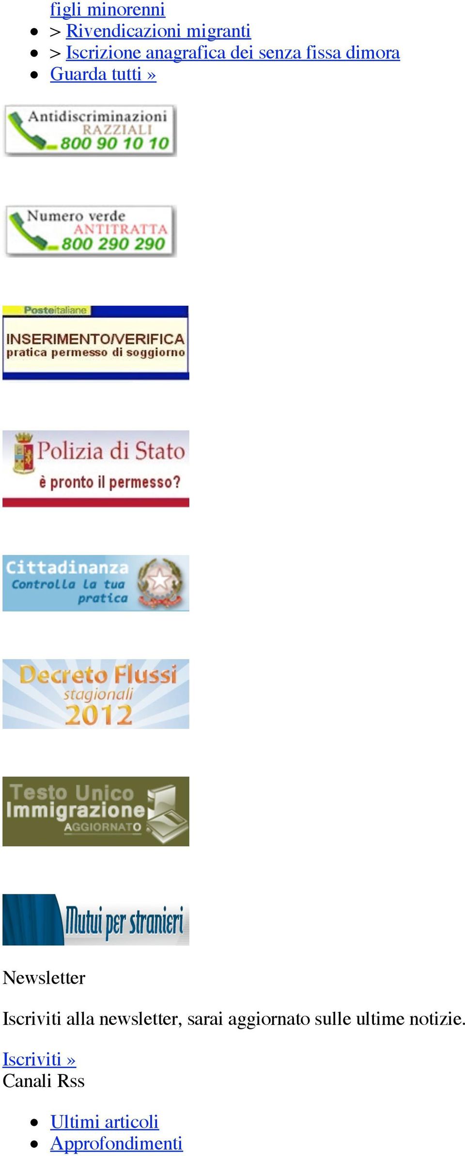 alla newsletter, sarai aggiornato sulle ultime notizie.