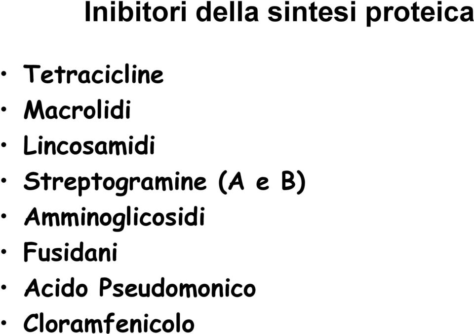 Streptogramine (A e B)