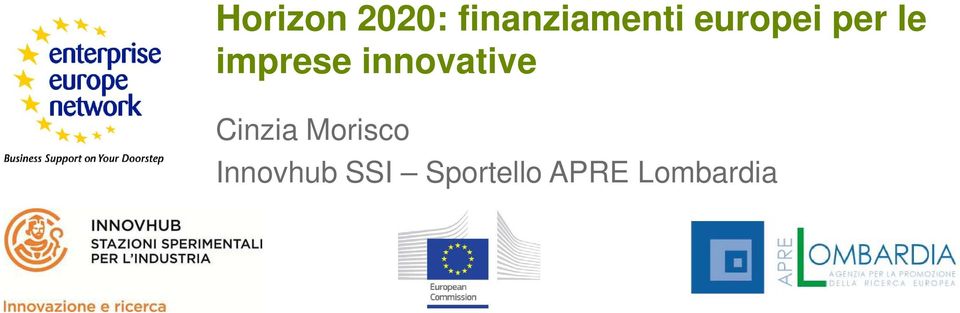 Innovhub SSI Sportello APRE Lombardia PLACE