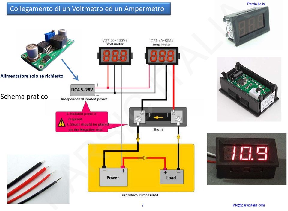 Alimentatore solo se