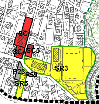 SUPERFICIE: MQ 686 AREA PER AMPLIAMENTO SCUOLA