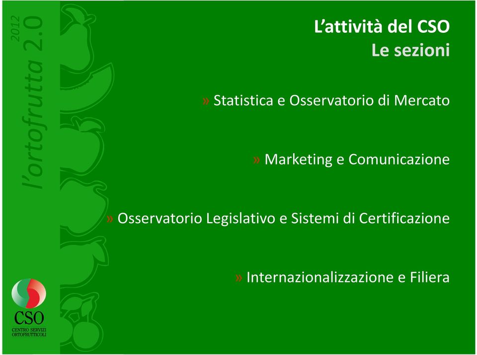 Comunicazione» Osservatorio Legislativo e