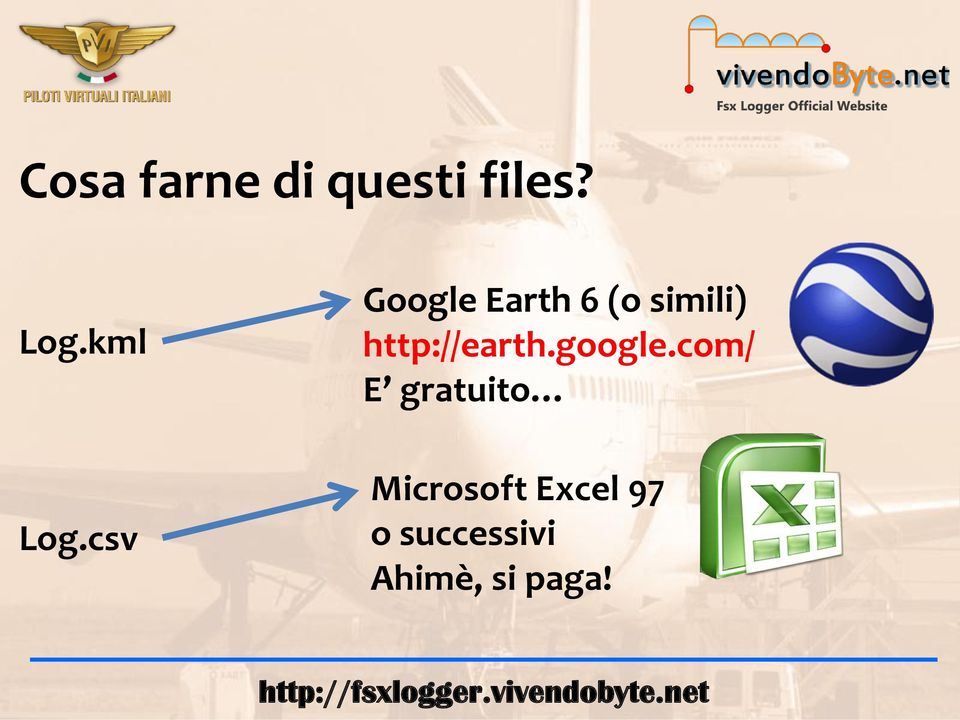 csv Google Earth 6 (o simili)