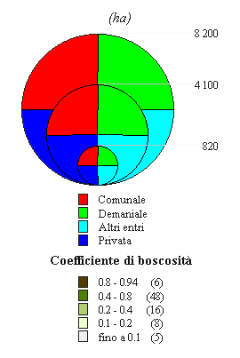 superficie boscata per