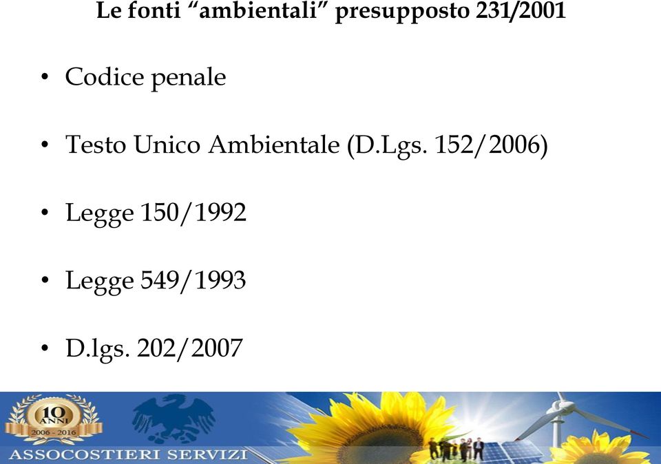 Ambientale (D.Lgs.