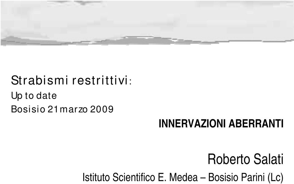 ABERRANTI Roberto Salati Istituto
