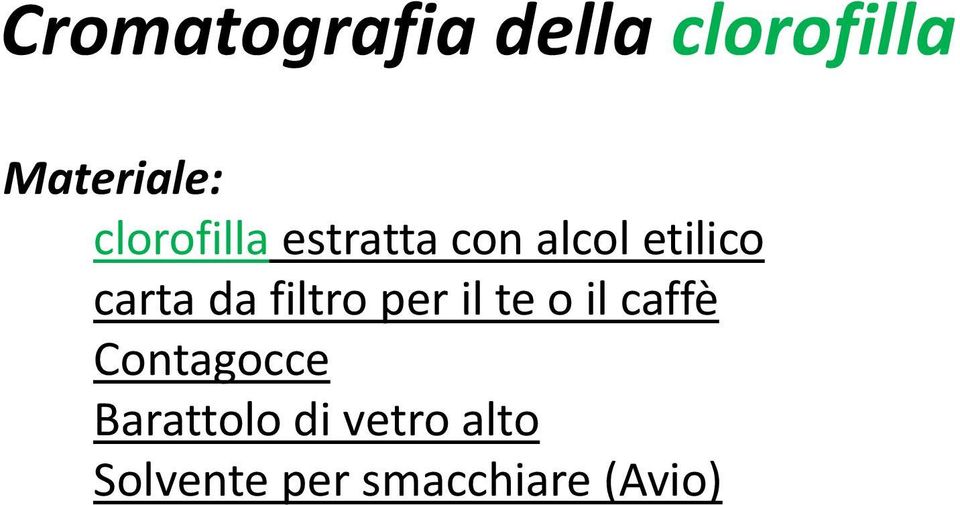 da filtro per il te o il caffè Contagocce