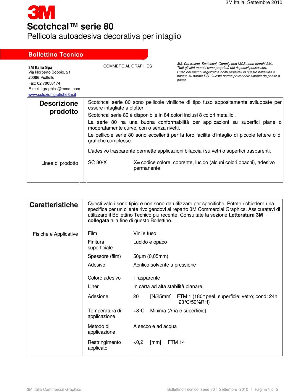 . Tutti gli altri marchi sono proprietà dei rispettivi possessori. L uso dei marchi registrati e nomi registrati in questo bollettino è basato su norme US.