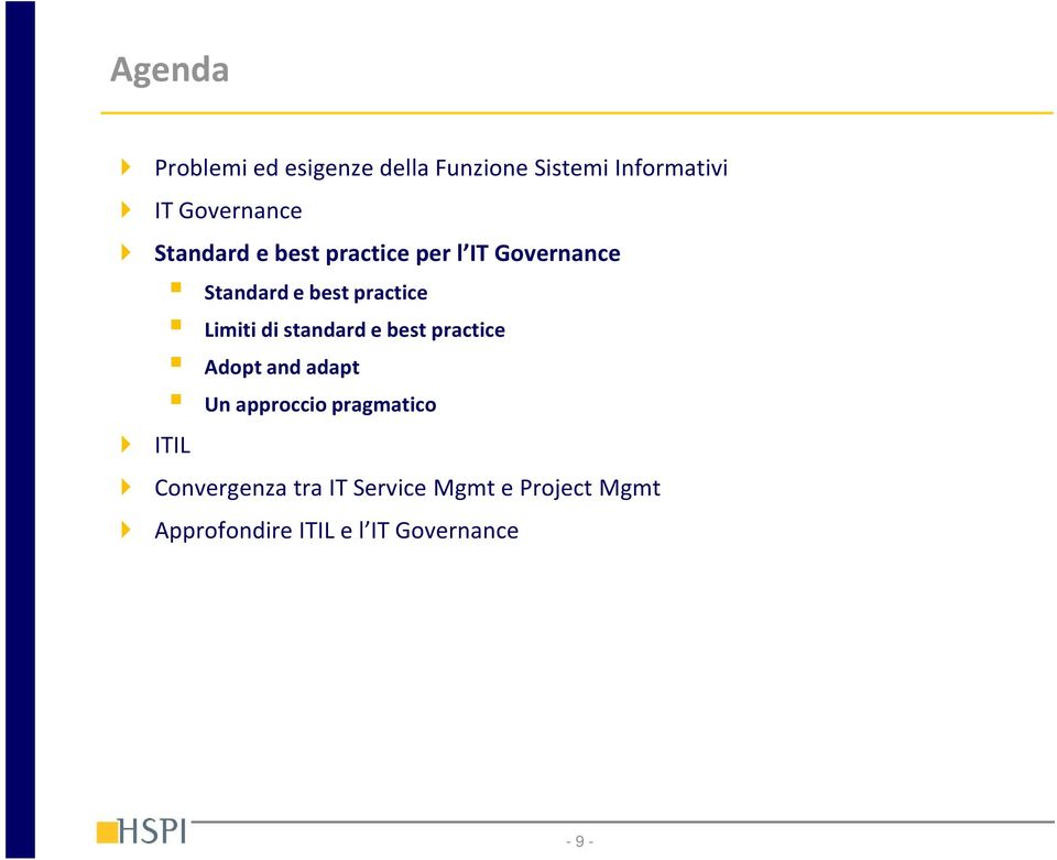 Limitidistandardebestpractice Adoptandadapt Un approccio pragmatico