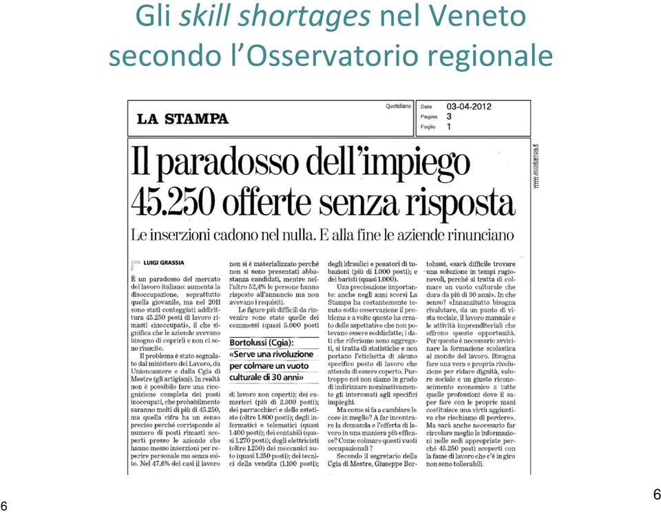 Veneto secondo l