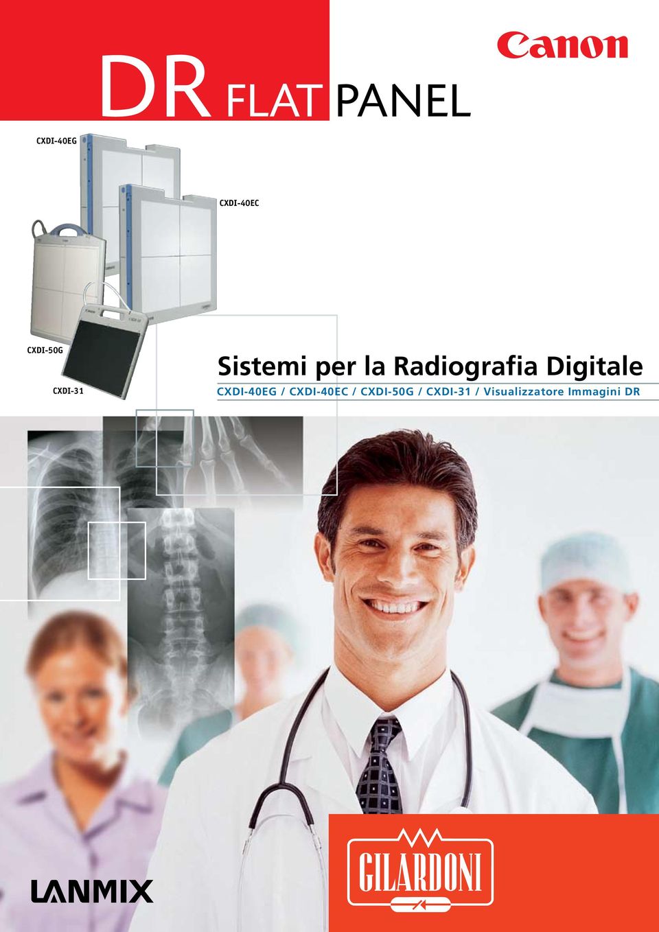 Radiografia Digitale CXDI-40EG /