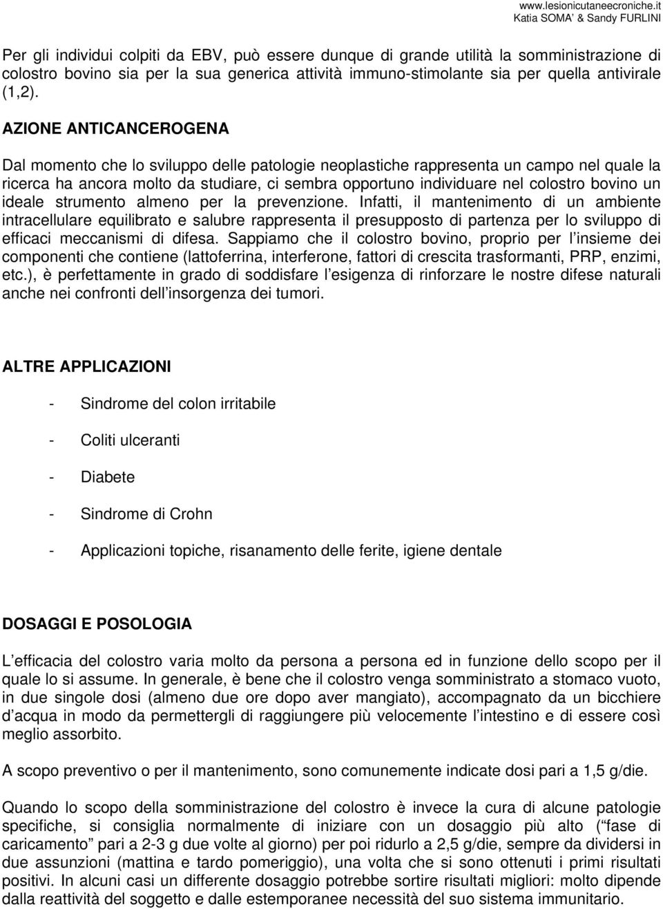 bovino un ideale strumento almeno per la prevenzione.