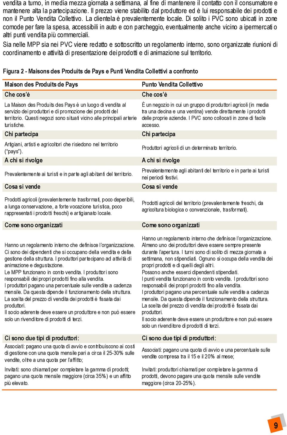 Di solito i PVC sono ubicati in zone comode per fare la spesa, accessibili in auto e con parcheggio, eventualmente anche vicino a ipermercati o altri punti vendita più commerciali.