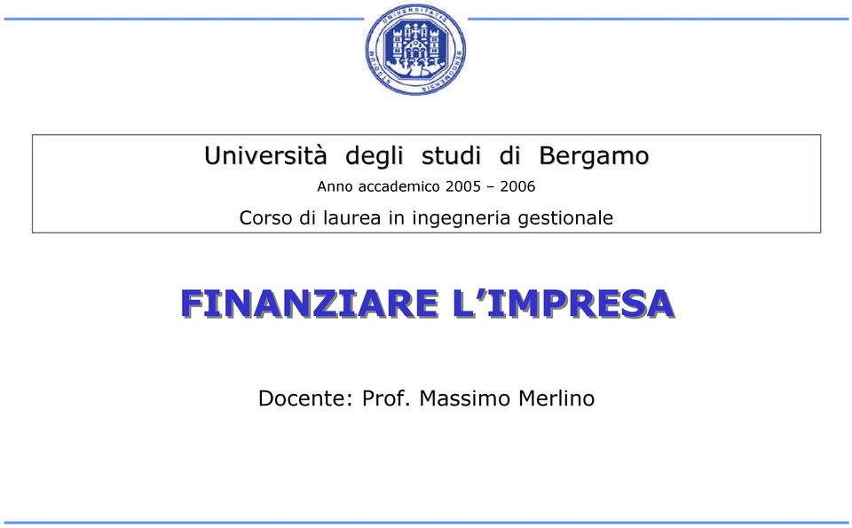 2005 2006 FINANZIARE L