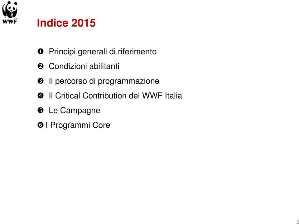 percorso di programmazione Il Critical