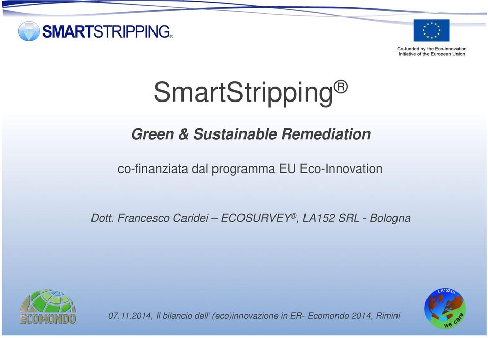 programma EU Eco-Innovation Dott.