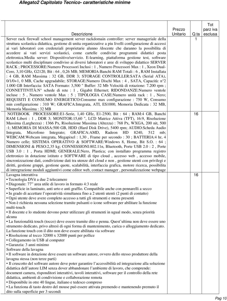 cartelle condivise programmi didattici posta elettronica.media server: Dispositivo/servizio.