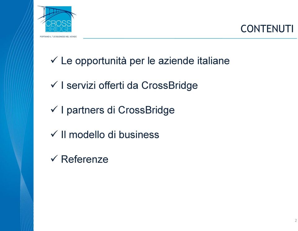 da CrossBridge I partners di