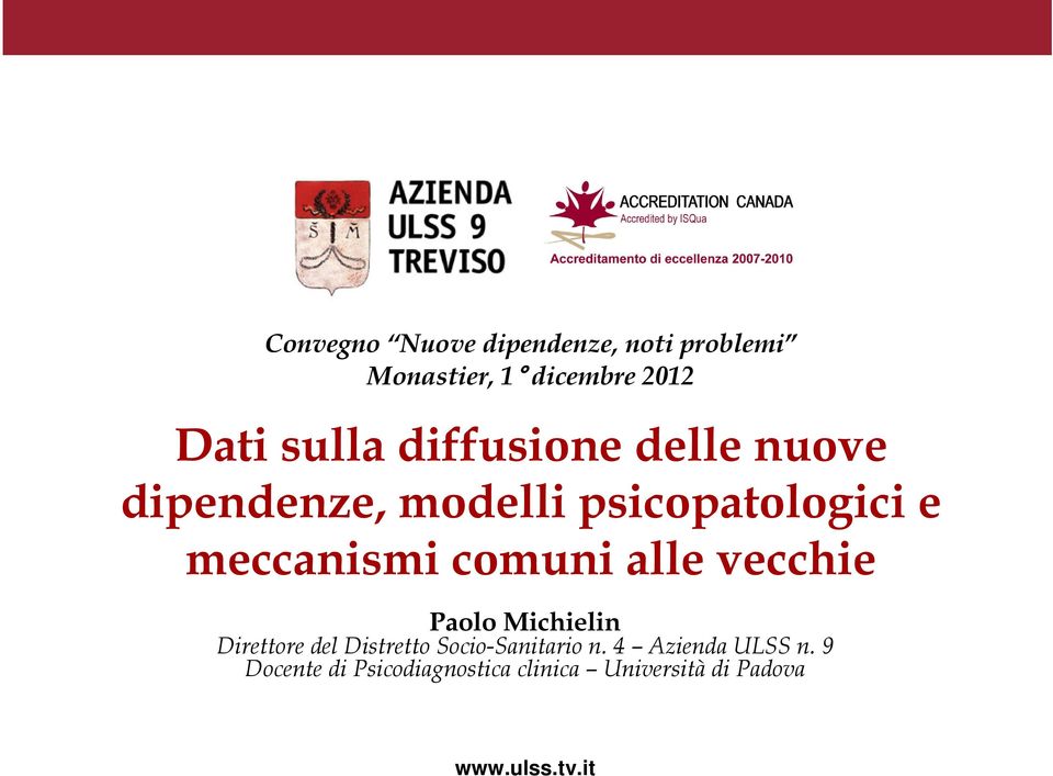 sulla diffusione delle nuove dipendenze, modelli psicopatologici e meccanismi