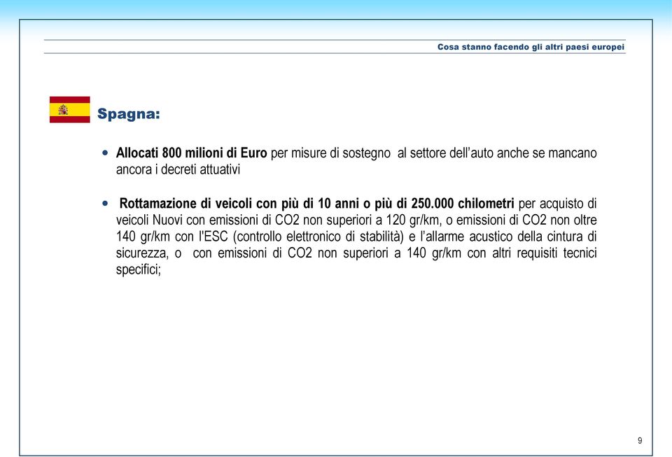 000 chilometri per acquisto di veicoli Nuovi con emissioni di CO2 non superiori a 120 gr/km, o emissioni di CO2 non oltre 140 gr/km con