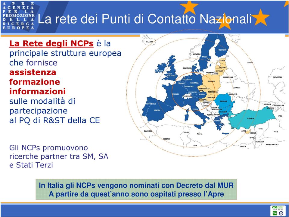"" "$ In Italia gli NCPs vengono nominati