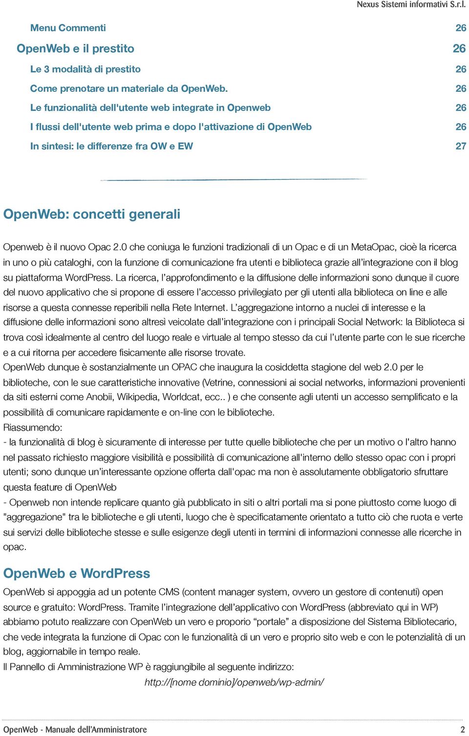 Openweb è il nuovo Opac 2.