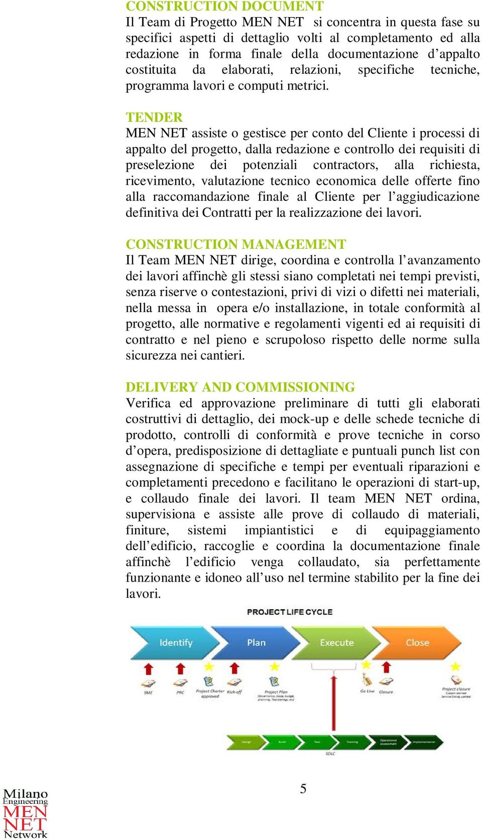 TENDER assiste o gestisce per conto del Cliente i processi di appalto del progetto, dalla redazione e controllo dei requisiti di preselezione dei potenziali contractors, alla richiesta, ricevimento,