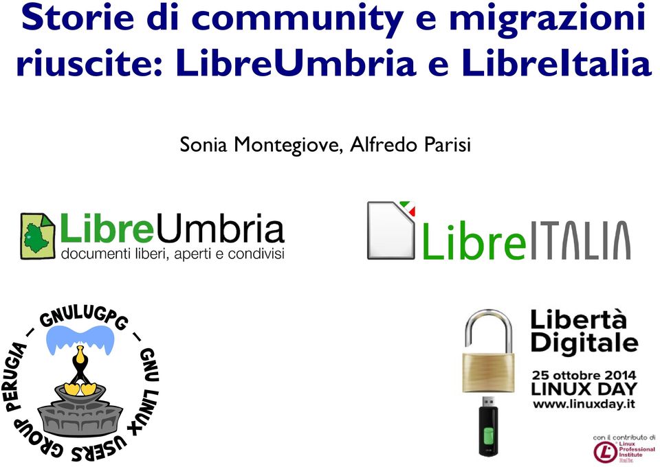 LibreUmbria e LibreItalia