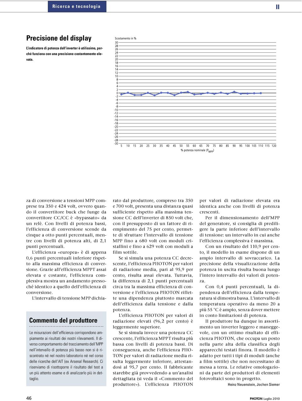 conversione a tensioni PP comprese tra 350 e 424 volt, ovvero quando il convertitore buck che funge da convertitore CC/CC è «bypassato» da un relè.