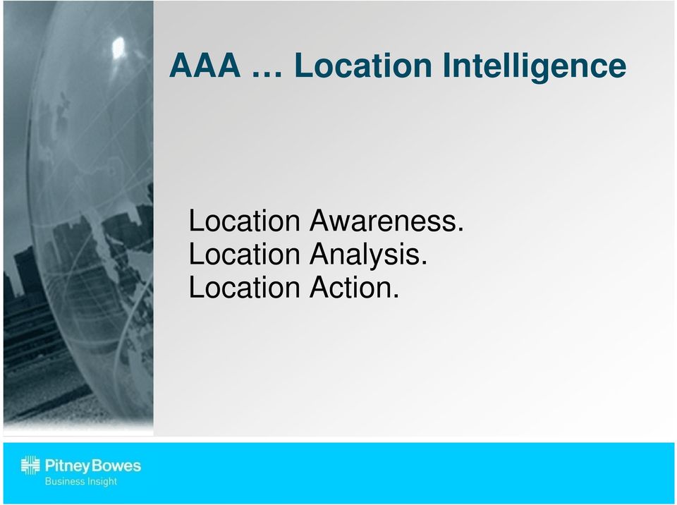 Location Awareness.