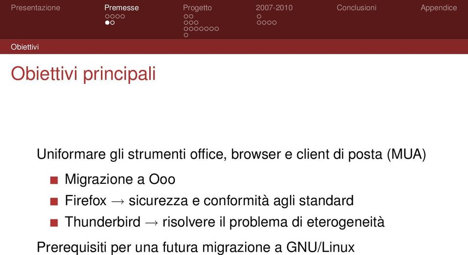 sicurezza e conformità agli standard Thunderbird risolvere il