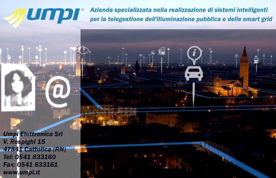 pubblica e delle smart grid 11 Umpi Elettronica Srl V.