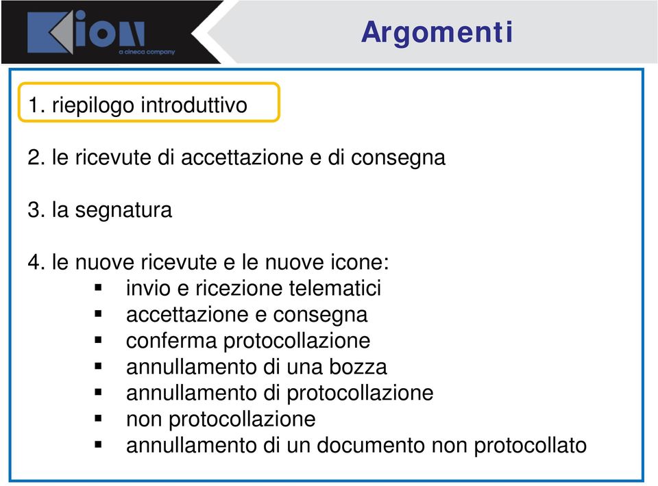 le nuove ricevute e le nuove icone: invio e ricezione telematici accettazione e