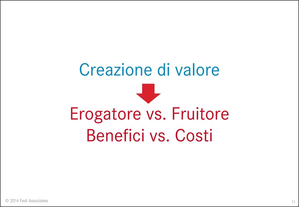 Erogatore vs.