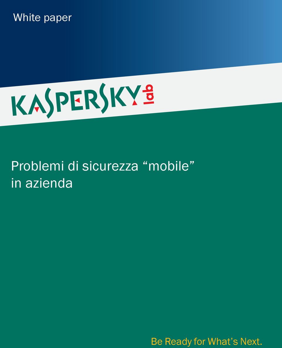 sicurezza mobile in