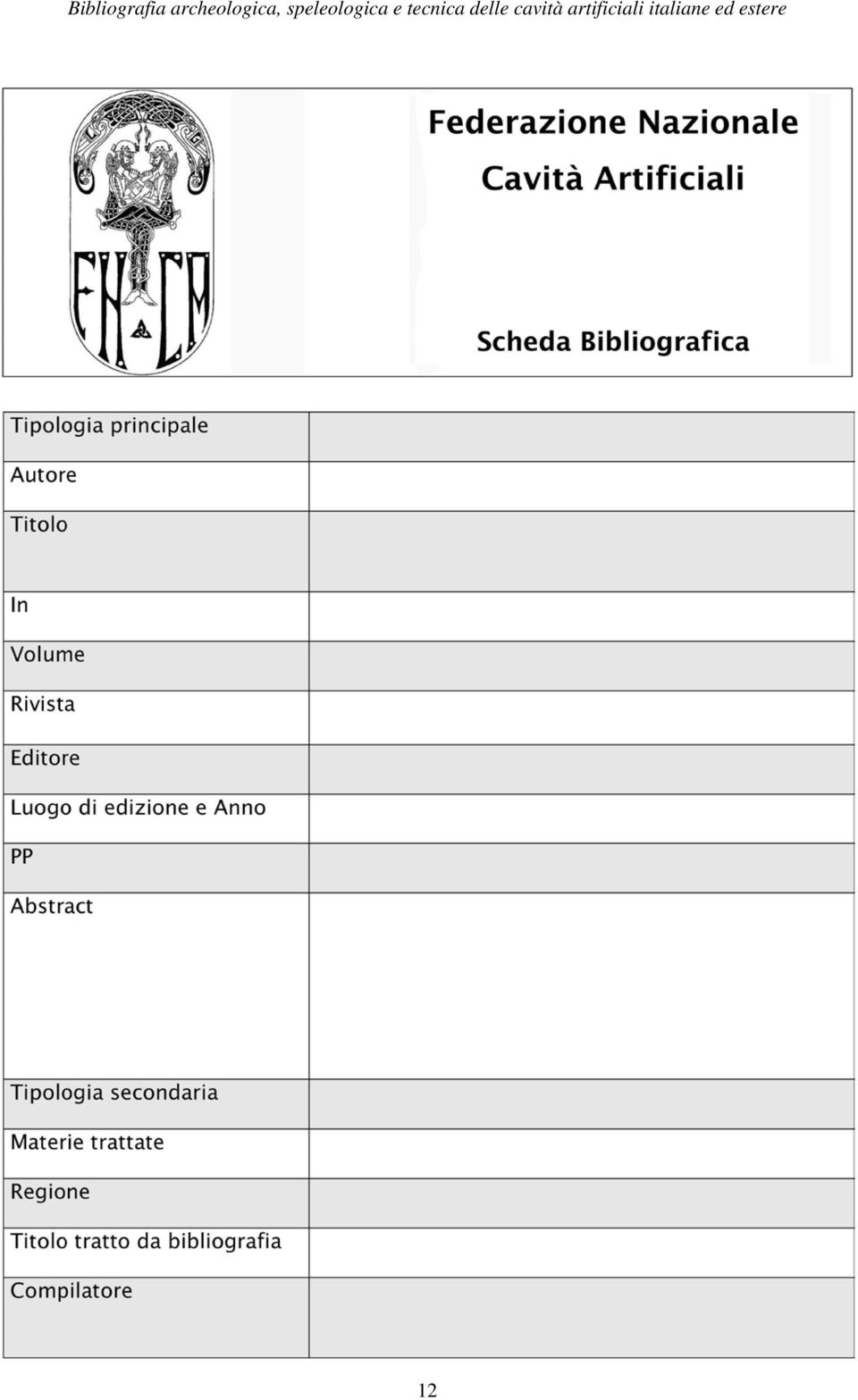 speleologica e tecnica