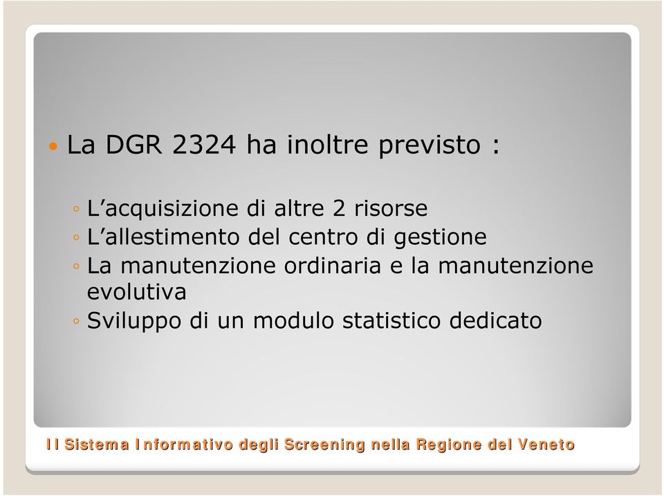 gestione La manutenzione ordinaria e la