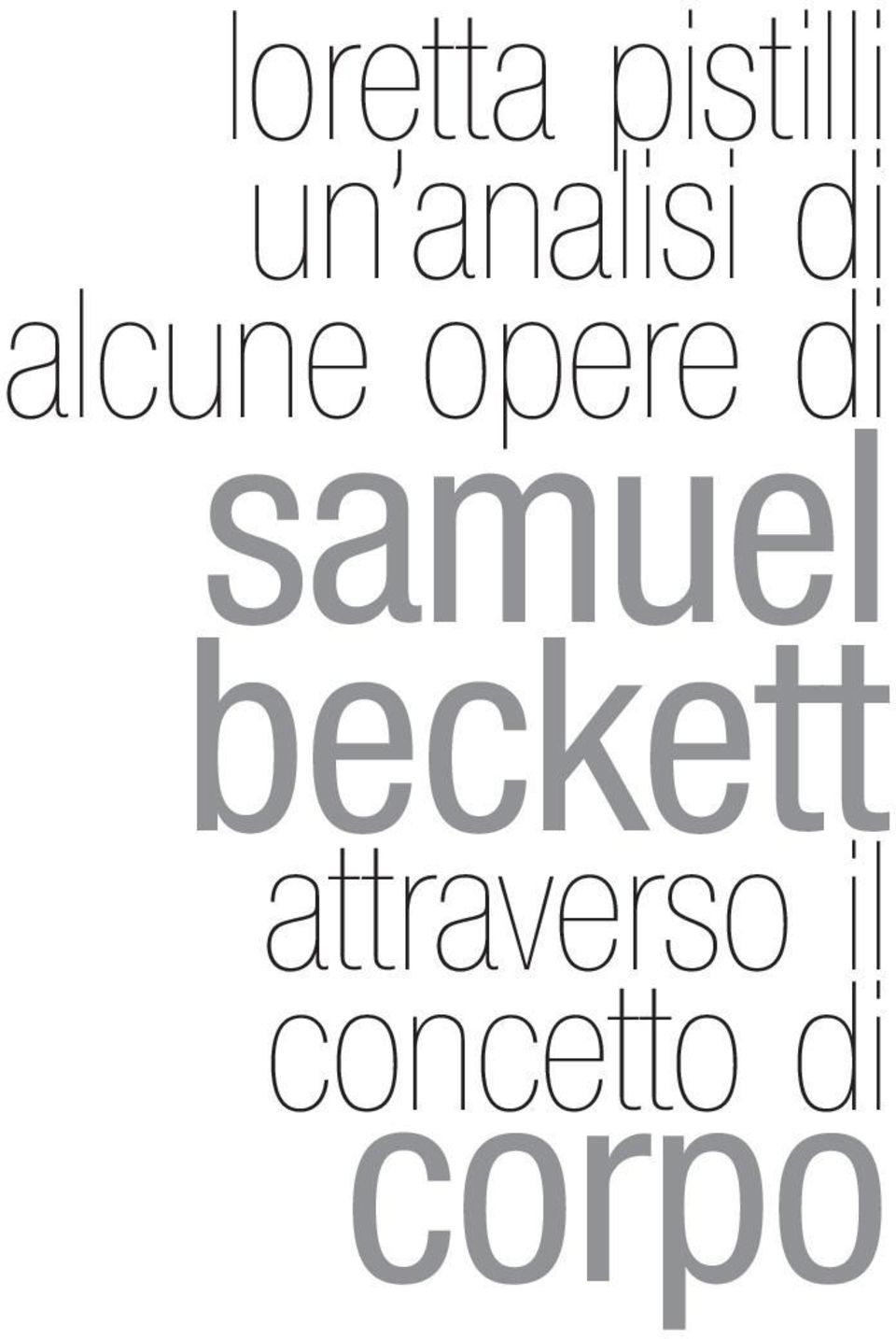 di samuel beckett