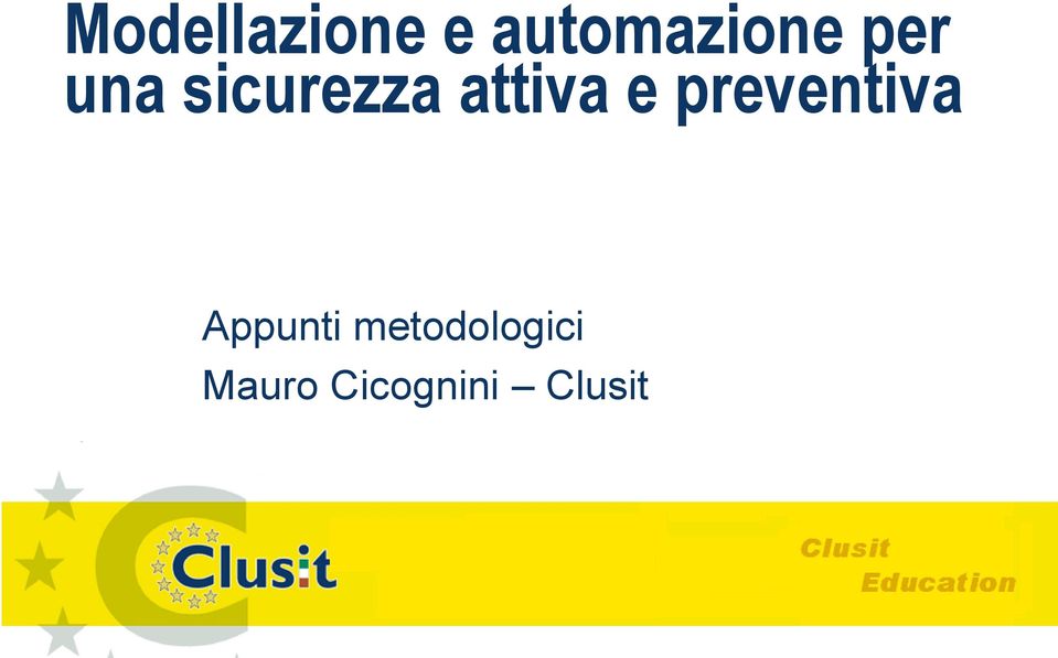 preventiva Appunti