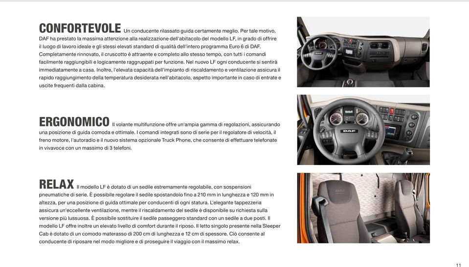 dell'intero programma Euro 6 di DAF.