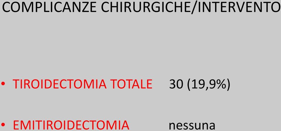 TIROIDECTOMIA TOTALE