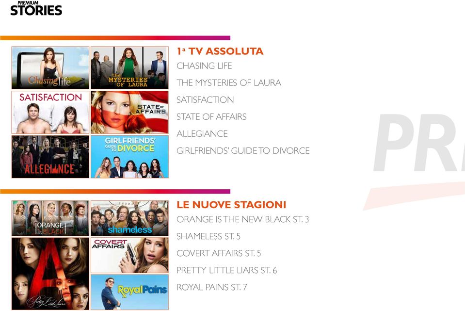 DIVORCE LE NUOVE STAGIONI ORANGE IS THE NEW BLACK ST.