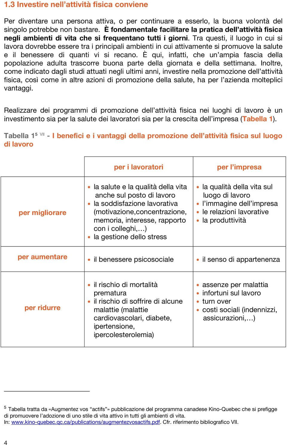 Tra questi, il luogo in cui si lavora dovrebbe essere tra i principali ambienti in cui attivamente si promuove la salute e il benessere di quanti vi si recano.