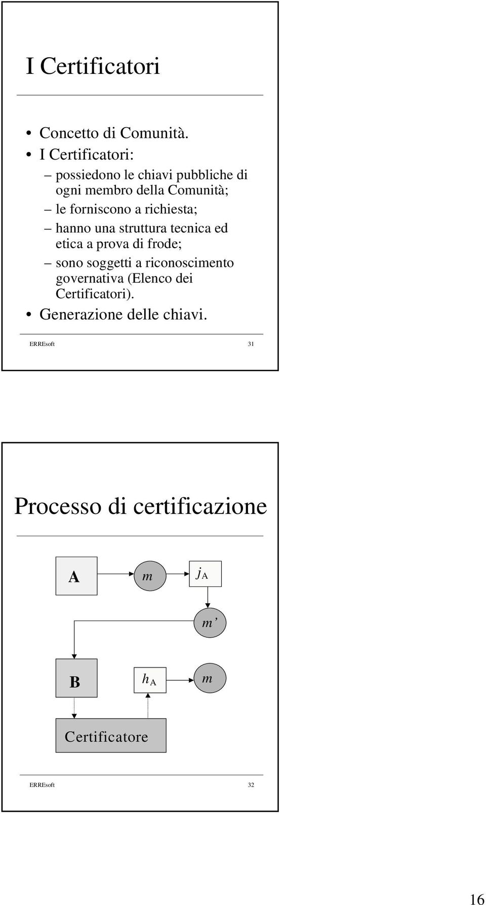 richiesta; hanno una struttura tecnica ed etica a prova di frode; sono soggetti a