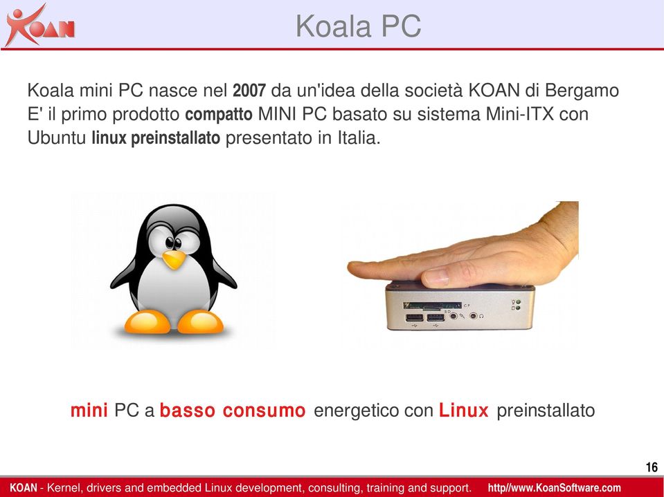 sistema Mini ITX con Ubuntu linux preinstallato presentato in