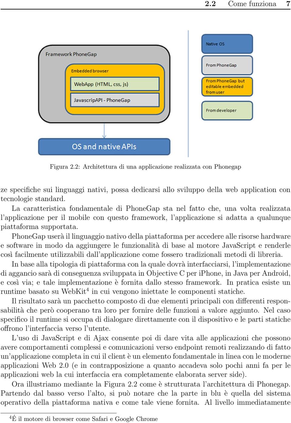 La caratteristica fondamentale di PhoneGap sta nel fatto che, una volta realizzata l applicazione per il mobile con questo framework, l applicazione si adatta a qualunque piattaforma supportata.