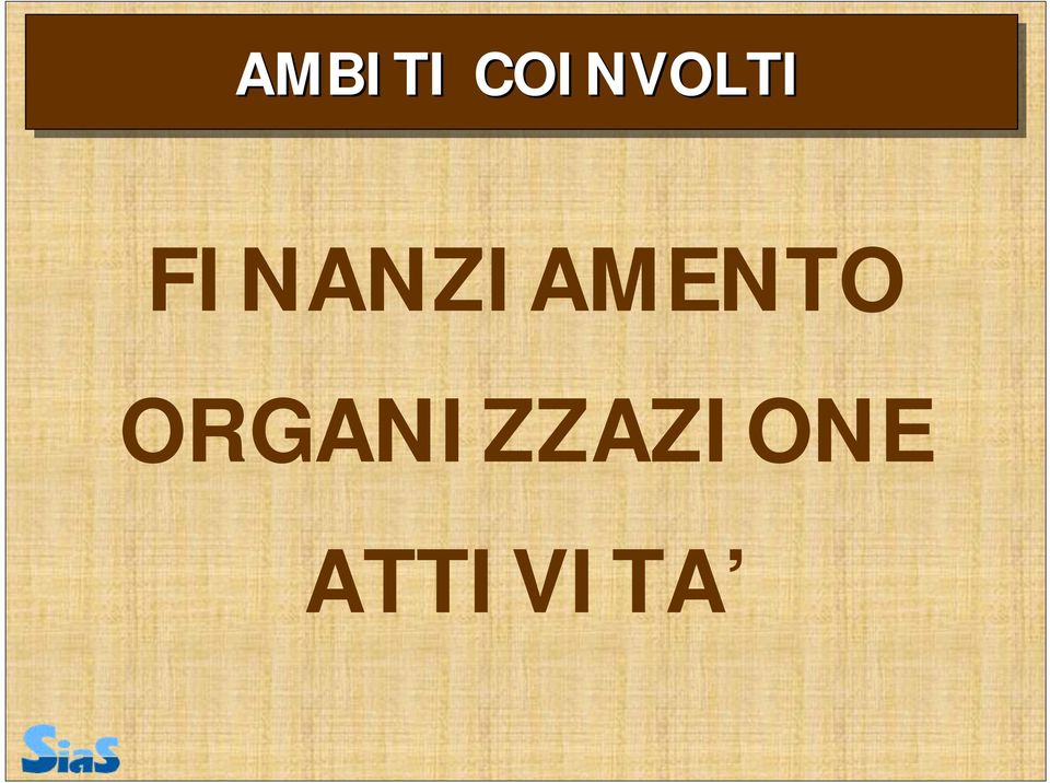 FINANZIAMENTO