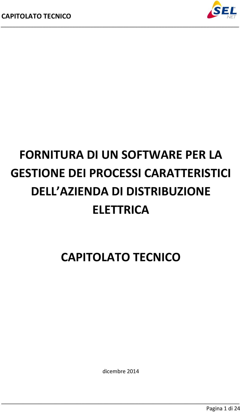 DELL AZIENDA DI DISTRIBUZIONE