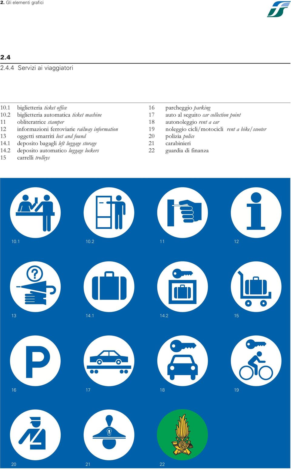 found 14.1 deposito bagagli left luggage storage 14.